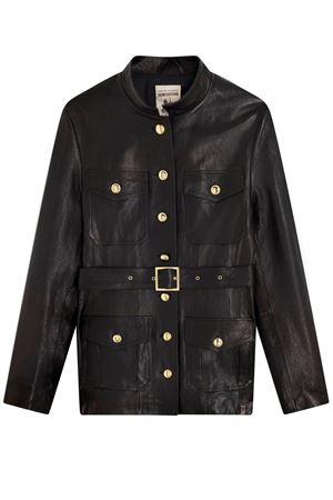 Black leather jacket SEMI COUTURE | Y5WT25Y690